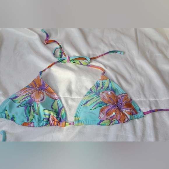 Tropical print Bikini Set - Picture 2 of 10